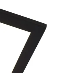 QAZQA Led Panels|Led-Deckenleuchten*Modernes LED-Panel schwarz 40 cm inkl. LED - Liv
