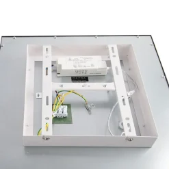 QAZQA Led Panels|Led-Deckenleuchten*Modernes LED-Panel schwarz 40 cm inkl. LED - Liv