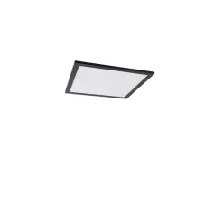 QAZQA Led Panels|Led-Deckenleuchten*Modernes LED-Panel schwarz 40 cm inkl. LED - Liv