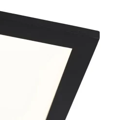 QAZQA Schlafzimmerlampen|Küchenlampen*Modernes LED-Panel Schwarz 120 cm inkl. LED - Liv