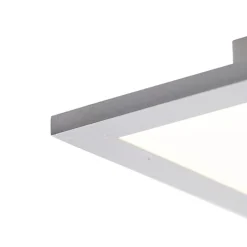 QAZQA Led Panels|Led-Deckenleuchten*Modernes LED-Panel Stahl 120 cm inkl. LED - Liv