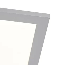 QAZQA Led Panels|Led-Deckenleuchten*Modernes LED-Panel Stahl 120 cm inkl. LED - Liv