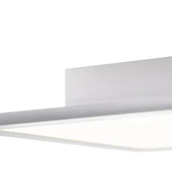 QAZQA Led Panels|Led-Deckenleuchten*Modernes LED-Panel Stahl 120 cm inkl. LED - Liv