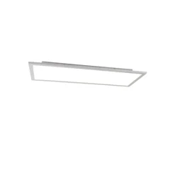 QAZQA Led Panels|Led-Deckenleuchten*Modernes LED-Panel Stahl 80 cm inkl. LED - Liv