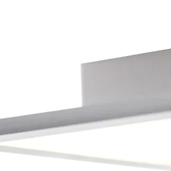 QAZQA Led Panels|Led-Deckenleuchten*Modernes LED-Panel Stahl 80 cm inkl. LED - Liv