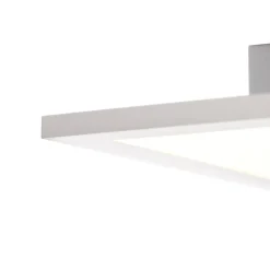 QAZQA Led Panels|Led-Deckenleuchten*Modernes LED-Panel weiß 40 cm inkl. LED 4-stufig dimmbar - Liv