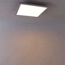 QAZQA Led Panels|Led-Deckenleuchten*Modernes LED-Panel weiß 40 cm inkl. LED 4-stufig dimmbar - Liv