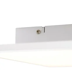 QAZQA Led Panels|Led-Deckenleuchten*Modernes LED-Panel weiß 40 cm inkl. LED 4-stufig dimmbar - Liv