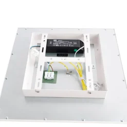 QAZQA Led Panels|Led-Deckenleuchten*Modernes LED-Panel weiß 40 cm inkl. LED 4-stufig dimmbar - Liv