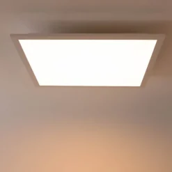 Briloner Led Panels|Led-Deckenleuchten*Modernes LED-Panel weiß 45x45 cm inkl. LED Dim to Warm - Appie