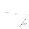 QAZQA Led-Strahler|Deckenstrahler*Modernes 3-Phasen-Schienensystem mit 4 Strahlern weiß - 3-Phasen Ruler