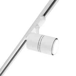 QAZQA Led-Strahler|Deckenstrahler*Modernes 3-Phasen-Schienensystem mit 4 Strahlern weiß - 3-Phasen Ruler