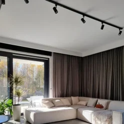 Kinder QAZQA Preisvorteil Auf Leuchtmittel|Smarte Glühbirnen*Modernes 1-Phasen-Schienensystem mit 10 Spots schwarz - Jeana