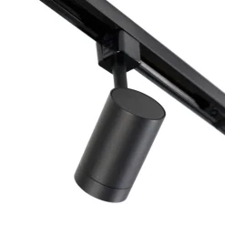 Kinder QAZQA Preisvorteil Auf Leuchtmittel|Smarte Glühbirnen*Modernes 1-Phasen-Schienensystem mit 10 Spots schwarz - Jeana