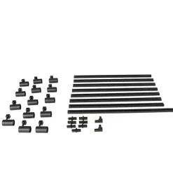 Kinder QAZQA Preisvorteil Auf Leuchtmittel|Smarte Glühbirnen*Modernes 1-Phasen-Schienensystem mit 14 Spots schwarz - Jeana