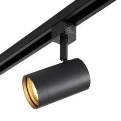 Kinder QAZQA Preisvorteil Auf Leuchtmittel|Smarte Glühbirnen*Modernes 1-Phasen-Schienensystem mit 14 Spots schwarz - Jeana