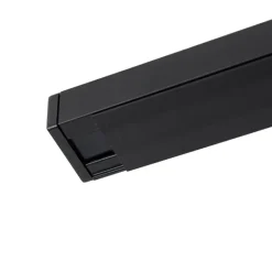 QAZQA Deckenstrahler|Aufbaustrahler*Modernes 1-Phasen-Schienensystem mit 4 Strahlern dunkelbronze - Jeana