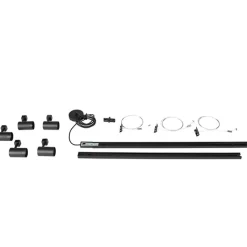 QAZQA Schlafzimmerlampen|Küchenlampen*Modernes 1-Phasen-Schienensystem mit 5 Spots schwarz - Jeana