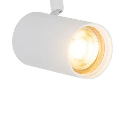 QAZQA Schlafzimmerlampen|Küchenlampen*Modernes 1-Phasen-Schienensystem mit 3 weißen Punkten - Jeana