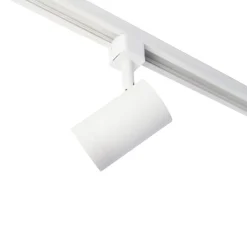 QAZQA Schlafzimmerlampen|Küchenlampen*Modernes 1-Phasen-Schienensystem mit 4 Strahlern weiß - Jeana