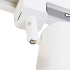 QAZQA Schlafzimmerlampen|Küchenlampen*Modernes 1-Phasen-Schienensystem mit 4 Strahlern weiß - Jeana