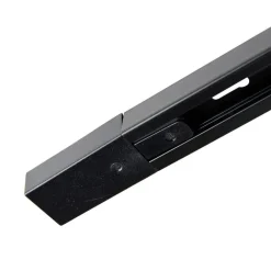 QAZQA Schlafzimmerlampen|Küchenlampen*Modernes 1-phasiges Schienensystem mit 4 schwarzen Strahlern - Iconic Jeana