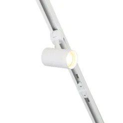 QAZQA Schlafzimmerlampen|Küchenlampen*Modernes 1-phasiges Schienensystem mit 15 Strahlern weiß - Iconic Jeana