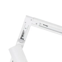 QAZQA Schlafzimmerlampen|Küchenlampen*Modernes 1-phasiges Schienensystem mit 15 Strahlern weiß - Iconic Jeana