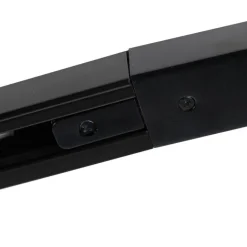 QAZQA Deckenstrahler|Aufbaustrahler*Modernes Schienensystem 3-flammig 1-Phase schwarz - Jeany