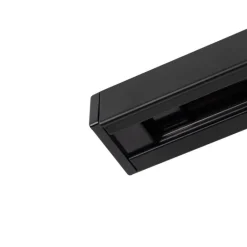 QAZQA Deckenstrahler|Aufbaustrahler*Modernes Schienensystem 3-flammig 1-Phase schwarz - Jeany