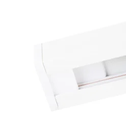 QAZQA Deckenstrahler|Aufbaustrahler*Modernes Schienensystem 3-flammig 1-Phase weiß - Jeany