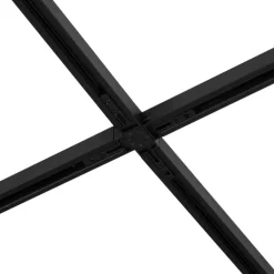 QAZQA Deckenstrahler|Aufbaustrahler*Modernes Schienensystem mit 10 Strahlern Dunkelbronze 1-phasig - Slimline Uzzy