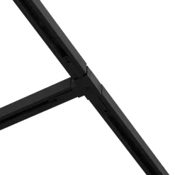 QAZQA Deckenstrahler|Aufbaustrahler*Modernes Schienensystem mit 10 Strahlern Dunkelbronze 1-phasig - Slimline Uzzy