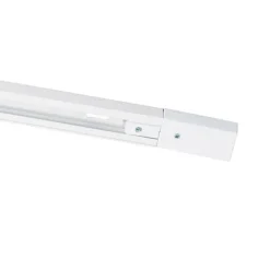 QAZQA Deckenstrahler|Aufbaustrahler*Modernes Schienensystem mit 5 Strahlern Weiß 1-phasig - Iconic Kohua