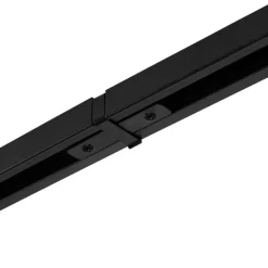 QAZQA Schlafzimmerlampen|Küchenlampen*Modernes Schienensystem mit 5 Strahlern Schwarz 1-Phasen GU10 70mm - Iconic Jeana Luxe