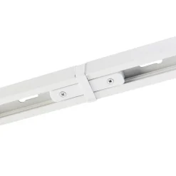 QAZQA Deckenstrahler|Aufbaustrahler*Modernes Schienensystem mit 6 weißen Strahlern 1-phasig 200cm - Iconic Jeana