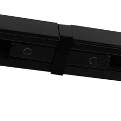 QAZQA Deckenstrahler|Aufbaustrahler*Modernes Schienensystem mit 5 Strahlern 1-phasig schwarz - Jeany