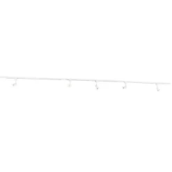QAZQA Esszimmerlampen|Wohnzimmerlampen*Modernes Schienensystem mit 5 Strahlern 1-phasig weiß - Jeany