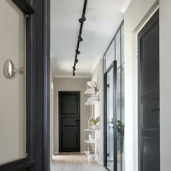 Kinder QAZQA Preisvorteil Auf Leuchtmittel|Smarte Glühbirnen*Modernes Schienensystem mit 5 Strahlern Schwarz 1-phasig - Iconic Jeana