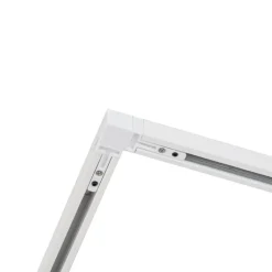 QAZQA Deckenstrahler|Aufbaustrahler*Modernes Schienensystem mit 10 Strahlern weiß 1-phasig - Slimline Uzzy