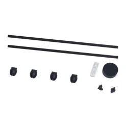 QAZQA Led-Strahler|Deckenstrahler*Modernes Schienensystem mit 4 schwarzen Strahlern 1-phasig - Magnetic Zagaye