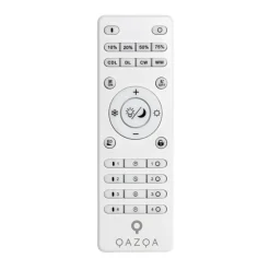 QAZQA Led-Strahler|Deckenstrahler*Modernes Schienensystem mit 4 schwarzen Strahlern 1-phasig - Magnetic Zagaye