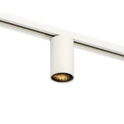 QAZQA Deckenstrahler|Aufbaustrahler*Modernes Schienensystem mit 5 weißen Strahlern 1-phasig GU10 50mm - Iconic Ruby