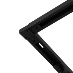 QAZQA Schlafzimmerlampen|Küchenlampen*Modernes Schienensystem mit 5 Strahlern Schwarz 1-Phasen GU10 35mm - Iconic Jeana Luxe