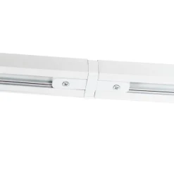 QAZQA Schlafzimmerlampen|Küchenlampen*Modernes Schienensystem mit 6 weißen Strahlern 1-phasig 300cm - Iconic Jeana