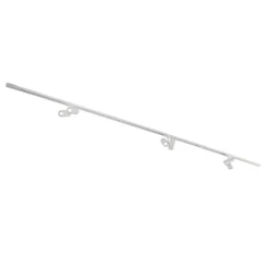 QAZQA Deckenstrahler|Aufbaustrahler*Modernes Schienensystem mit 3 Strahlern Weiß 1-phasig - Iconic Scopio