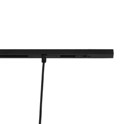 QAZQA Deckenstrahler|Aufbaustrahler*Modernes Schienensystem mit 3 Pendelleuchten Bronze 1-phasig - Slimline Keno