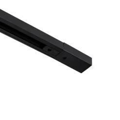 QAZQA Deckenstrahler|Aufbaustrahler*Modernes Schienensystem mit 4 Strahlern schwarz 1-phasig - Iconic Yade