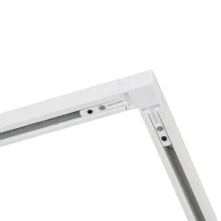 QAZQA Deckenstrahler|Aufbaustrahler*Modernes Schienensystem mit 10 Strahlern Beige und Weiß 1-phasig - Slimline Uzzy