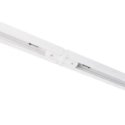 QAZQA Deckenstrahler|Aufbaustrahler*Modernes Schienensystem mit 4 Strahlern Weiß 1-phasig - Iconic Yade